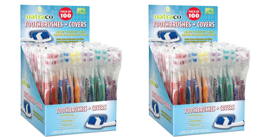 200 Toothbrushes Regular (2 Packs of 100 Count)