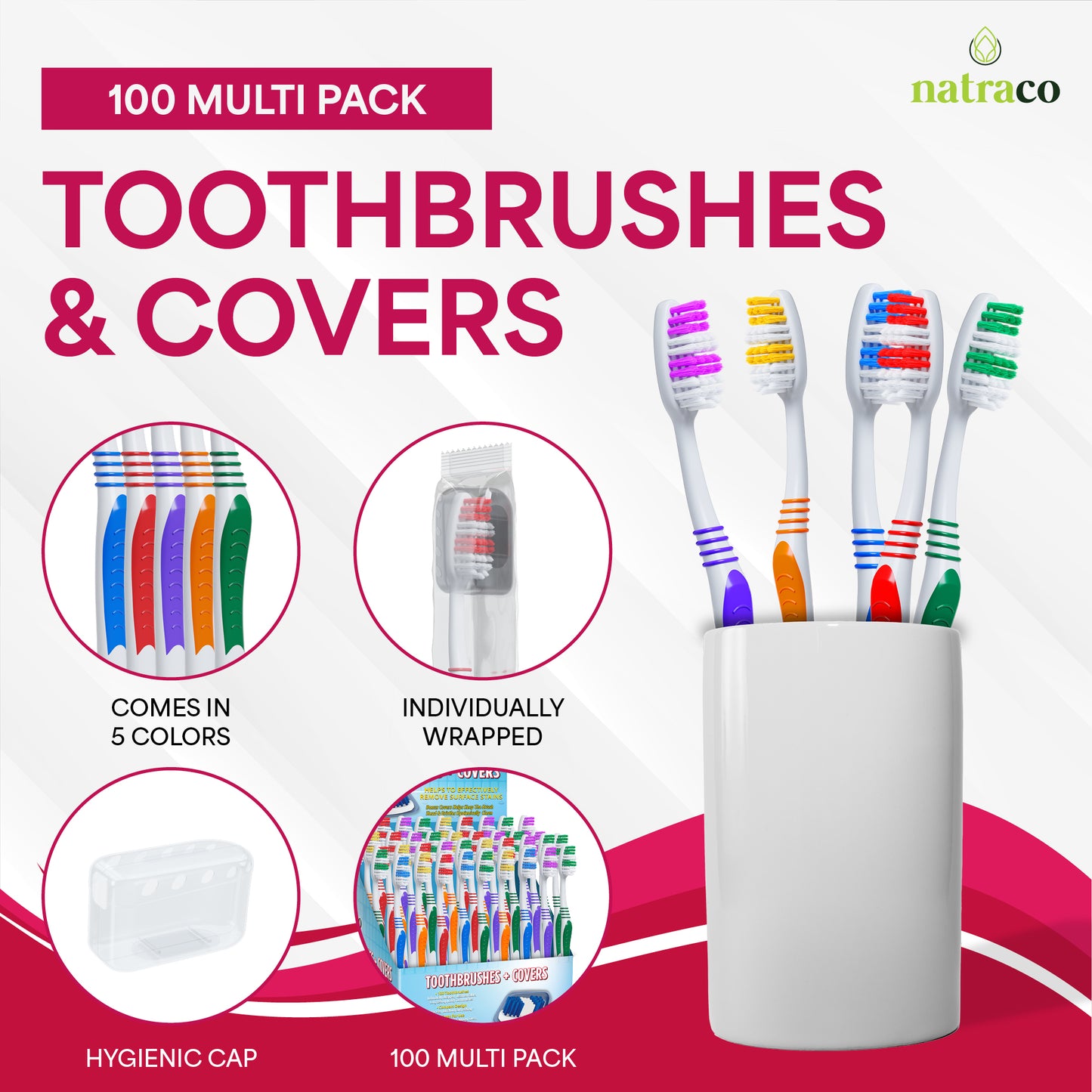 Toothbrushes Bulk 100 Pack